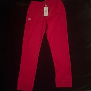 Lacoste boys (10-12) jogger pants